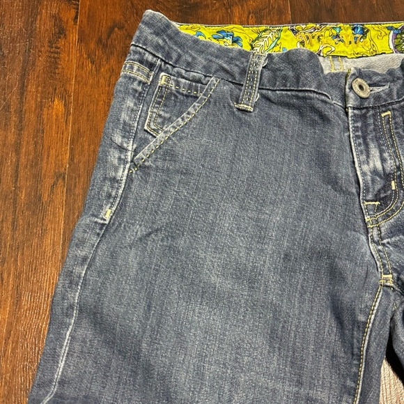 Miss Me Wide Leg Flare Jeans JP4480 Geneva Vintage Y2K Flap Back Pockets 29 GUC - Picture 6 of 15